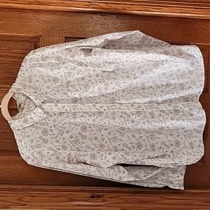 Duluth Trading Co Printmaker Lightweight Long Sleeve Tunic